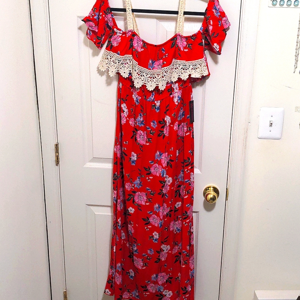 NWT NOBO Floral Maxi Dress